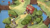 Here is the entrance to Porkrind's Emporium in Inkwell Isle (Image via Studio MHDR)